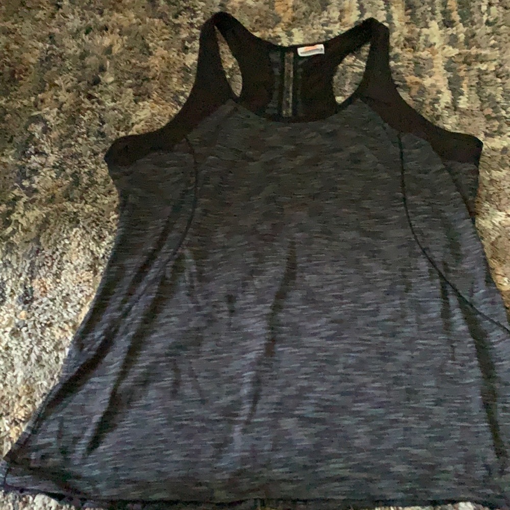 black tank top